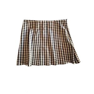 Checkered skirt